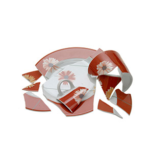 broken dishes