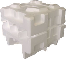 Styrofoam-Block