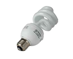 Used energy saving light buld