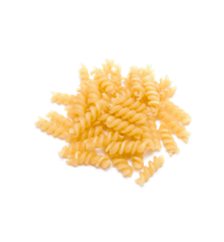 a small pile of pasta
