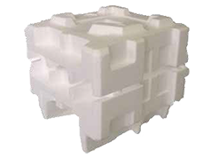 A cude of strofoam