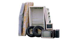 Bulky items include mattress, tire, TV, monitor