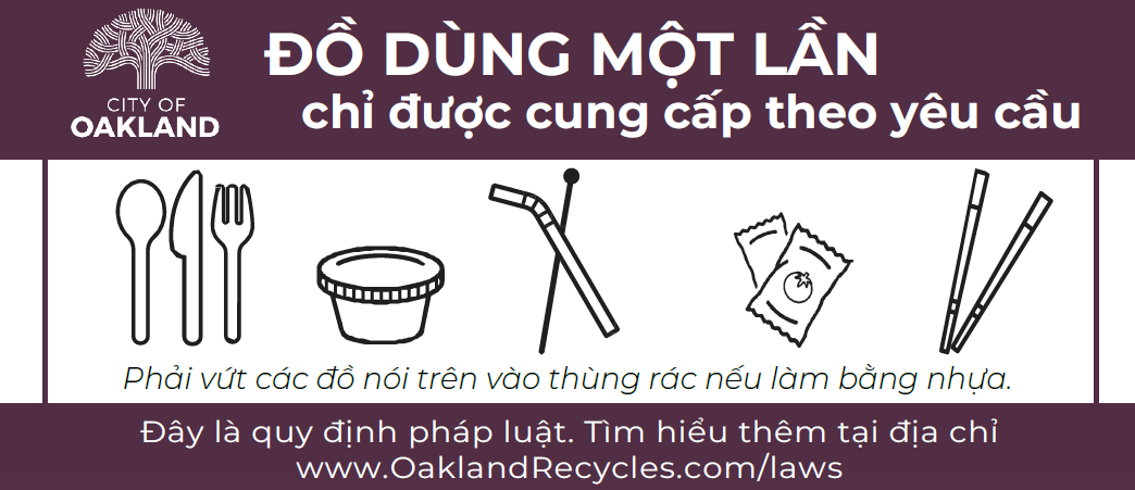 Accessories on Request - Vietnamese signage